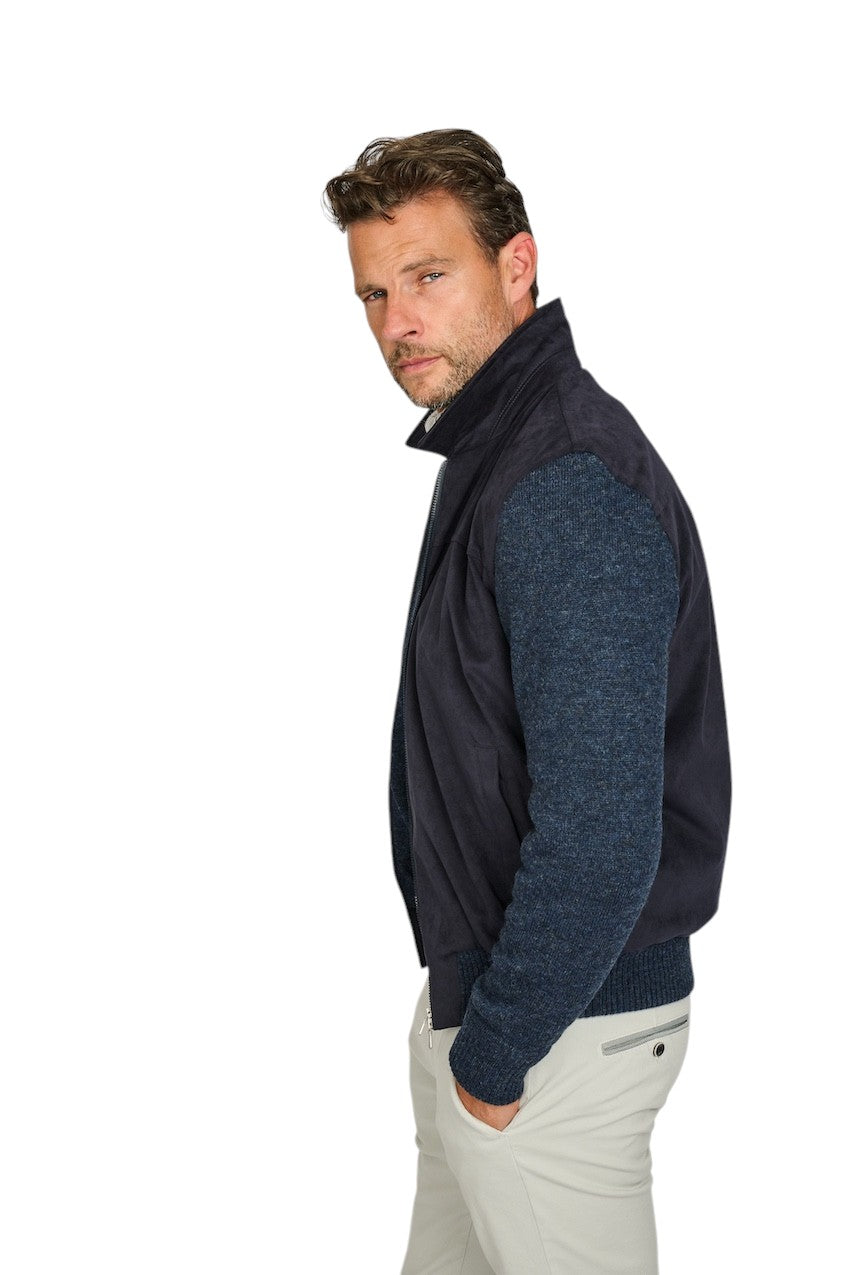 Gran Sasso Men vest heren marine 78178/55018 047