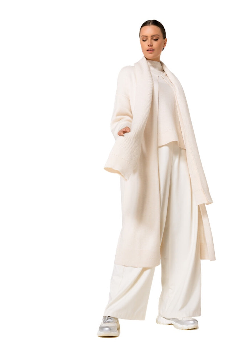 Caroline Biss sjaal dames cream 4096/93