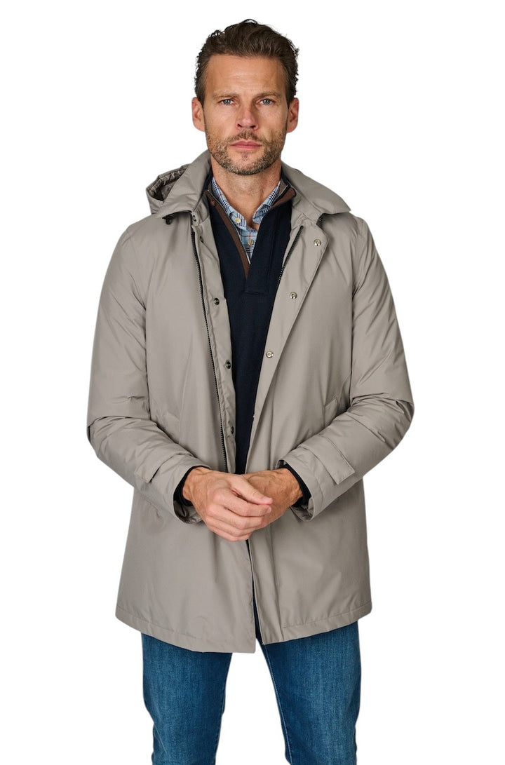 Herno Men parka men gray