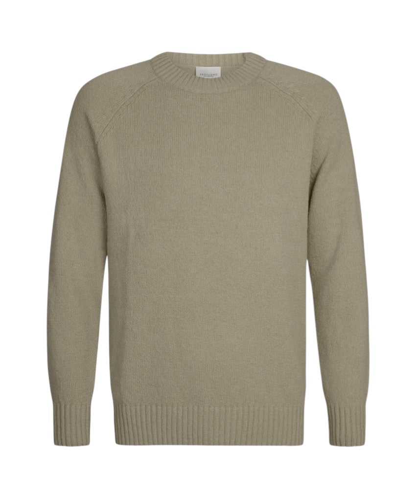 profuomo-pull-trui-ronde-hals-heren-beige