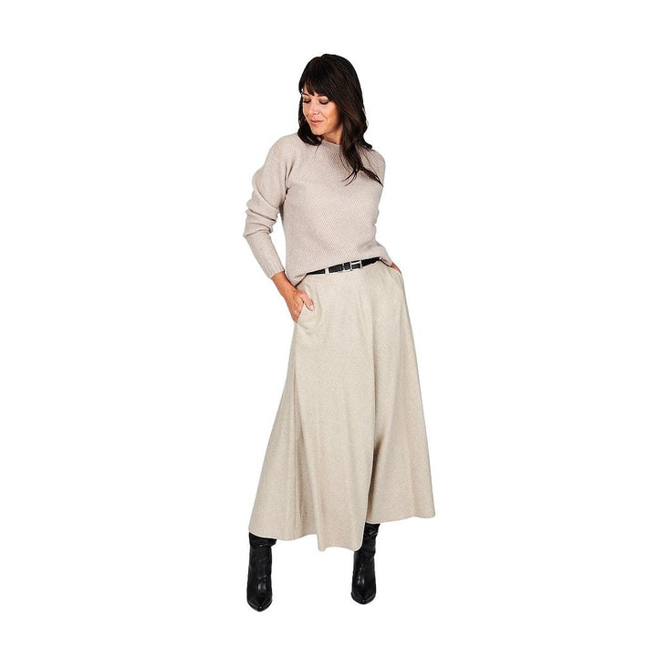 herno-women-rok-dames-beige