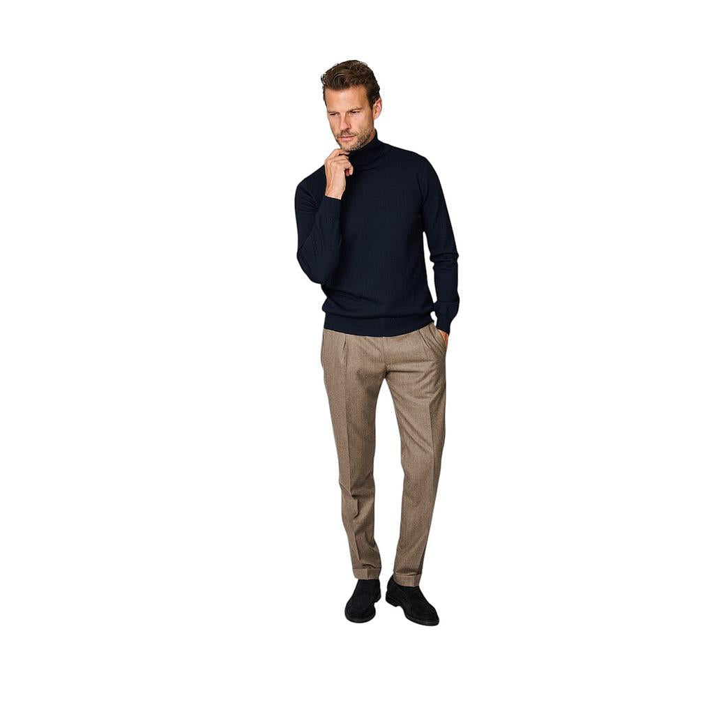 berwich-bukser-herre-mørk-beige-contemporary-fit-flannel