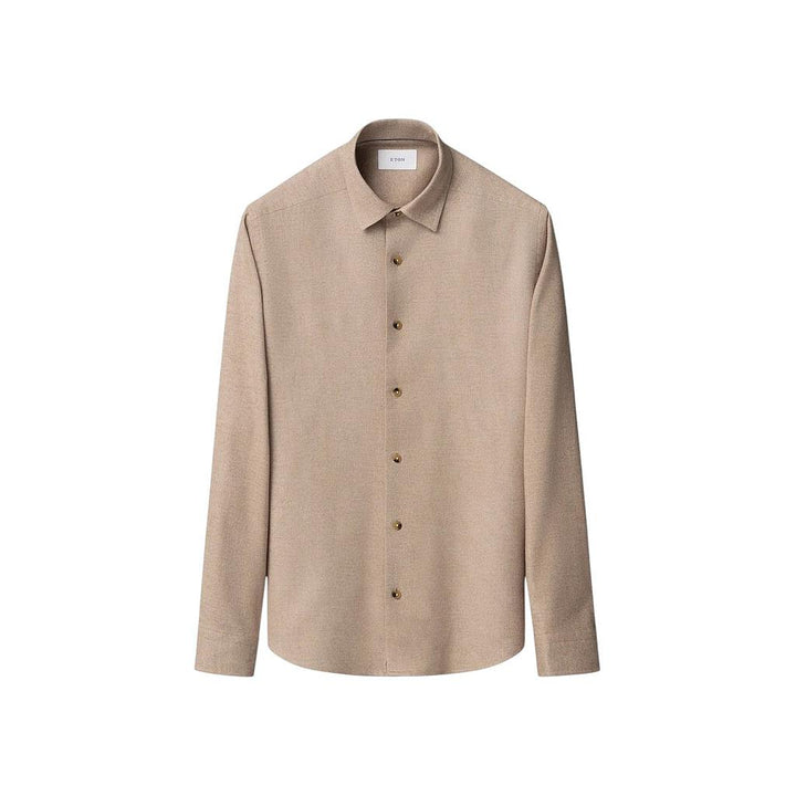 eton-hemd-lange-mouwen-heren-licht-bruin-casual-fit