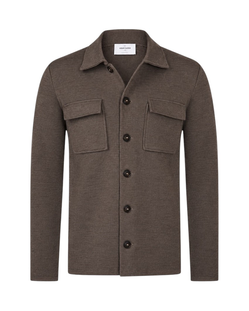 Gran Sasso Men gilet heren taupe 57123/14247 046