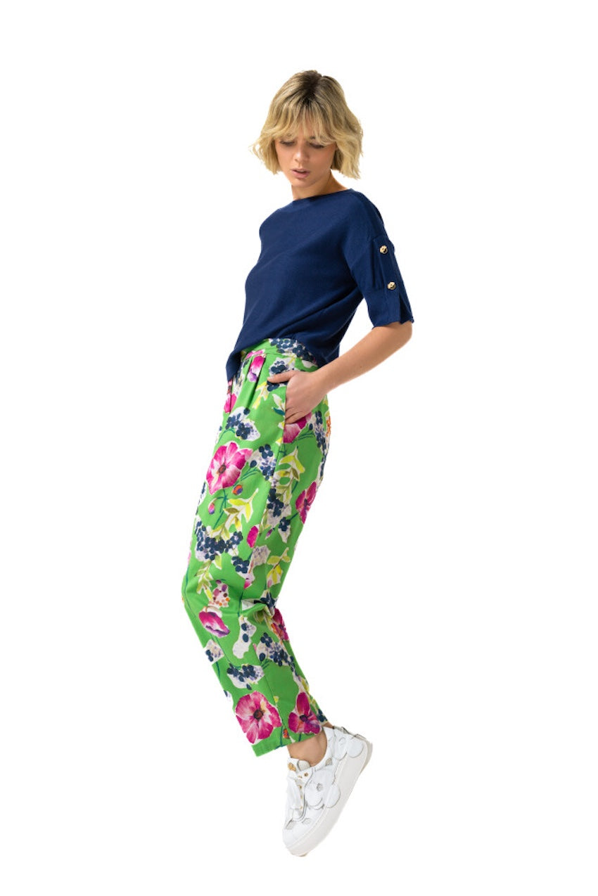 Caroline Biss pull trui dames blauw 1210/22