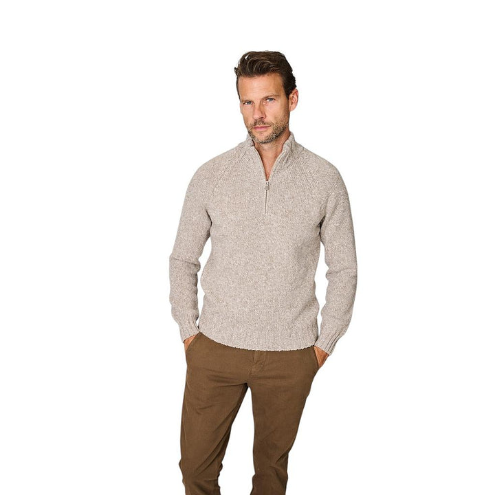 Gran-Sasso-Herren-Pullover-Farbe Taupe-4