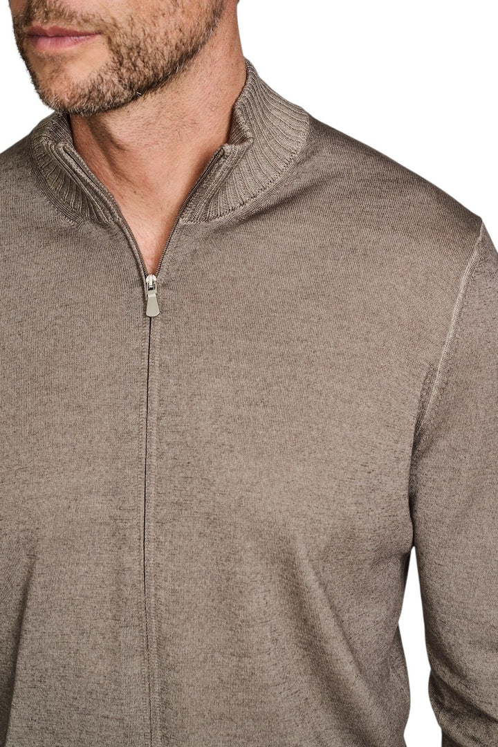 Gran Sasso Men gilet heren bruin 57198/28411 012