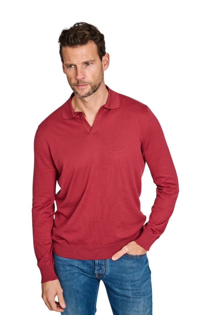 Gran Sasso Men pull trui heren rood 43189/29401 250