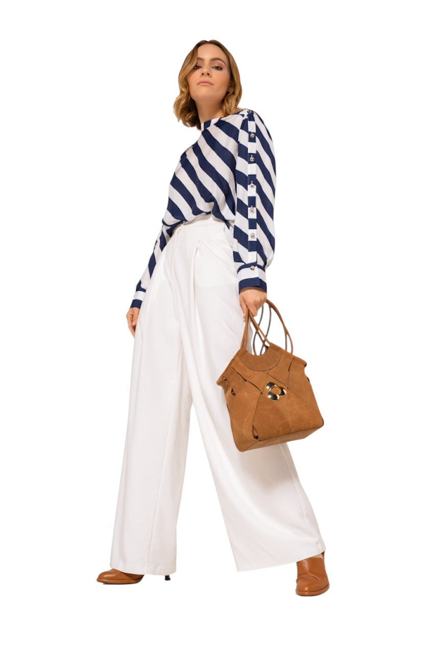 Caroline Biss blouse dames marine 1635/29