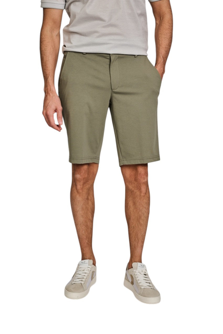 Eurex By Brax bermuda heren khaki Bosse 05-5302/34