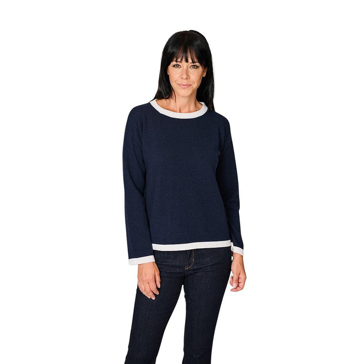 anneclaire-Pullover-für-Damen-marineblau-d1842-857-202