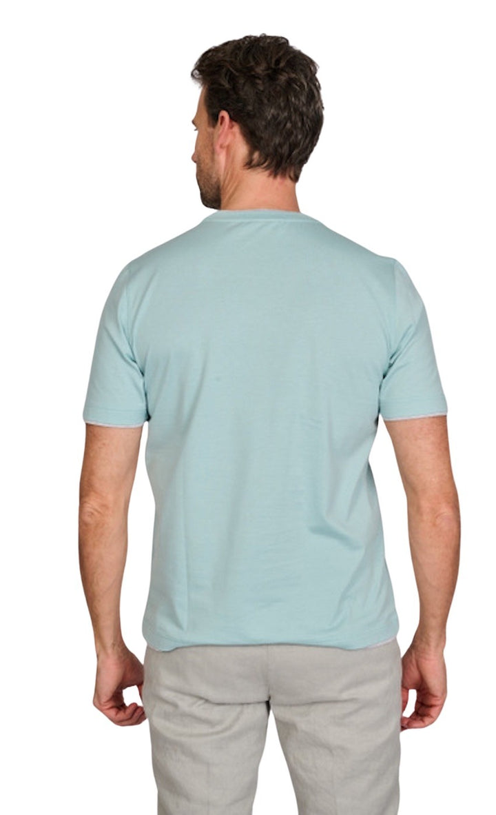 Gran Sasso Men t-shirt korte mouwen heren groen 60123/73711/430