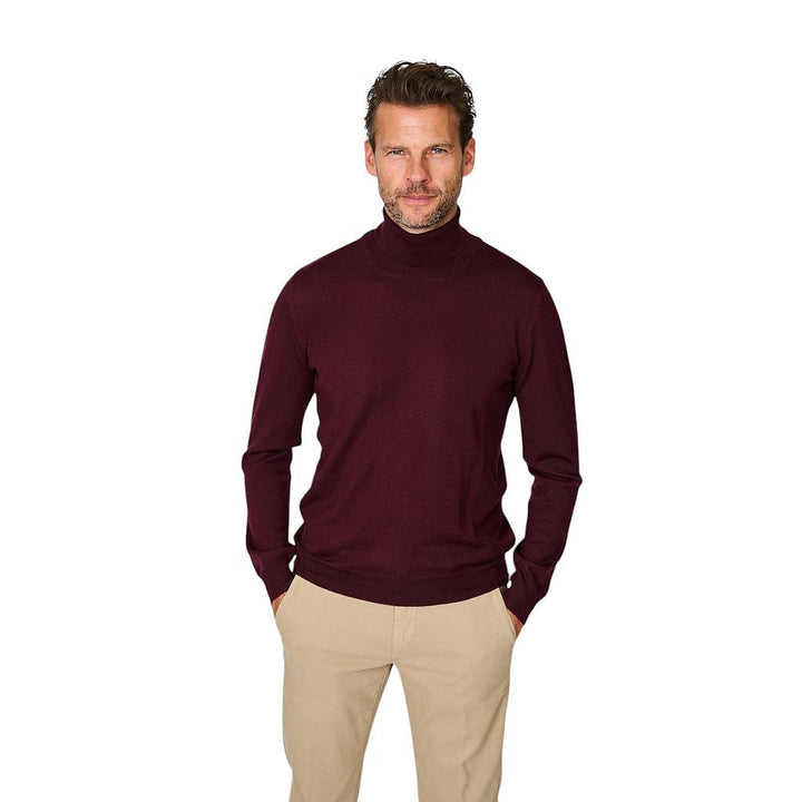Gran-Sasso-Herren-Pullover-Rollkragen-Herren-Bordeaux-1