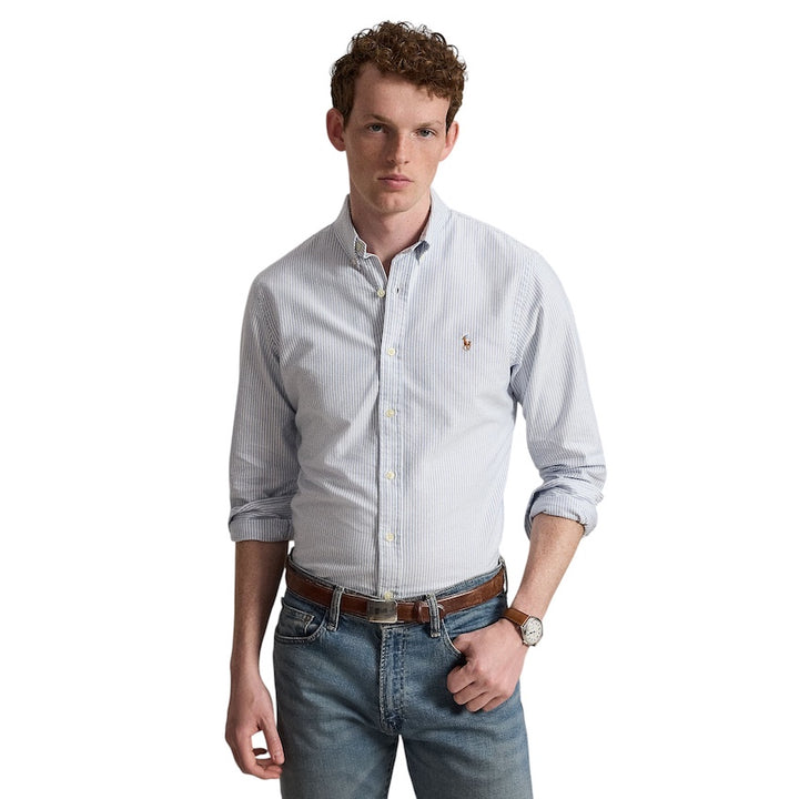 Polo-Ralph-Lauren-Herrenhemd-Himmelsfarbe-Slim-Fit-710549084009