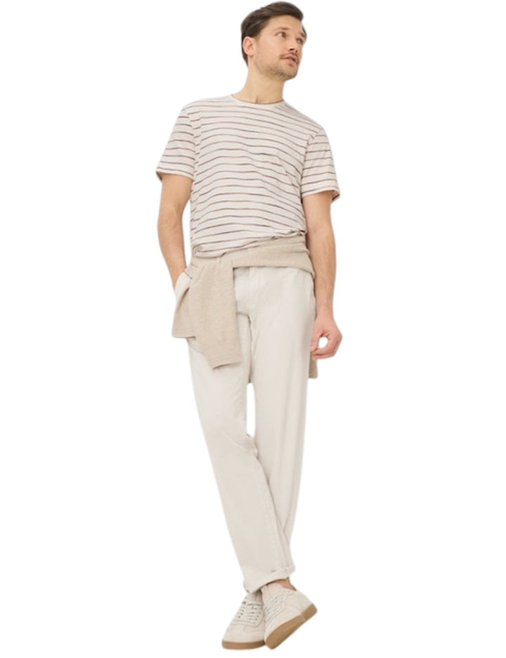 Brax Men sportieve broek heren zand Fabio U 07-1642/59