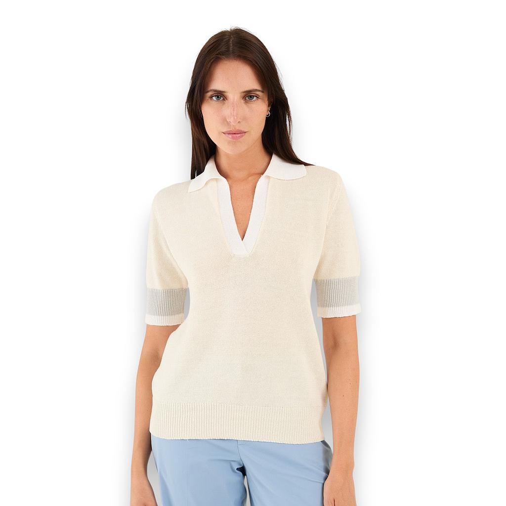 anneclaire-polo-shirt-dames-ecru-d1514-317-150