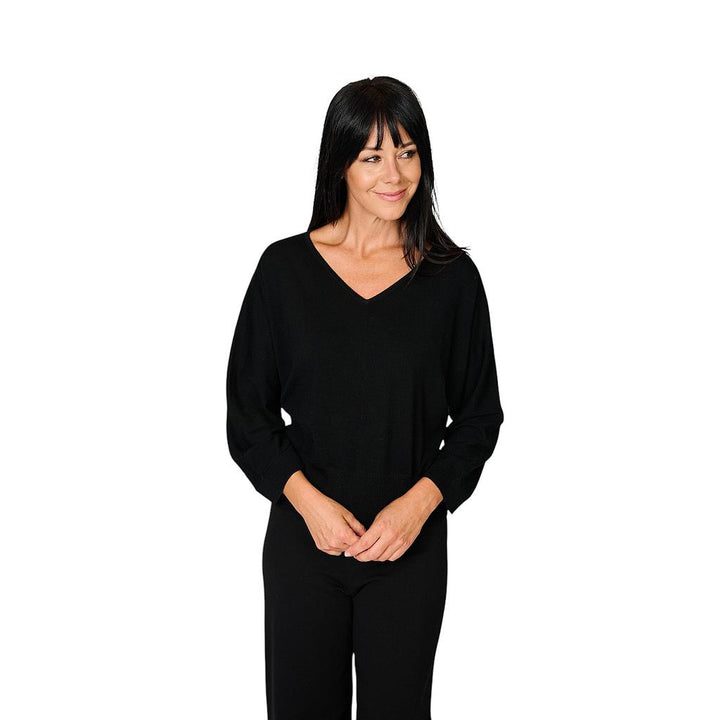 hemisphere-jersey-de-cuello-redondo-mujer-negro-2
