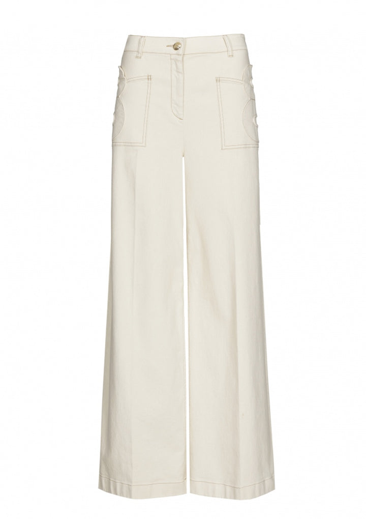 Caroline Biss broek dames cream 1534/93.