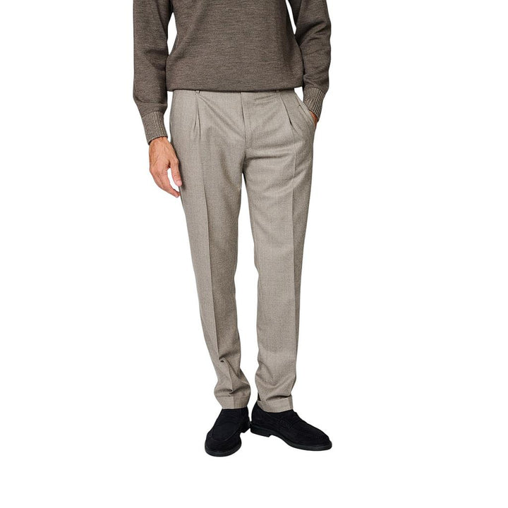 pantalon-berwich-pour-homme-marron-contemporain-en-flanelle