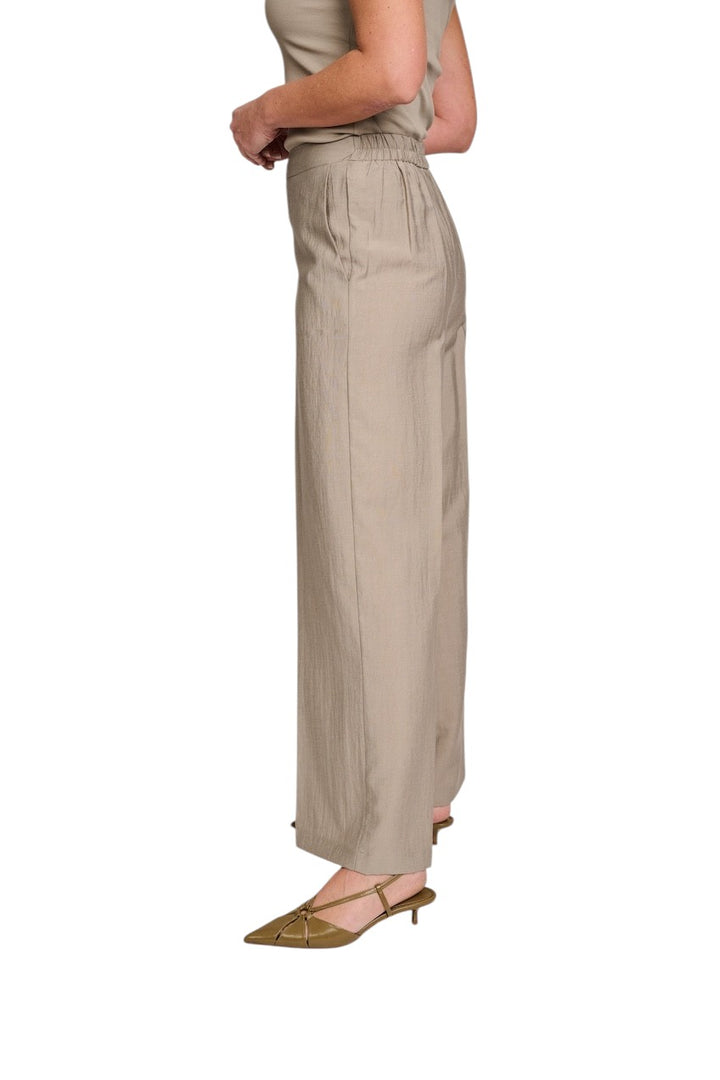 Anneclaire} pantalon femme taupe D1701 1772 373