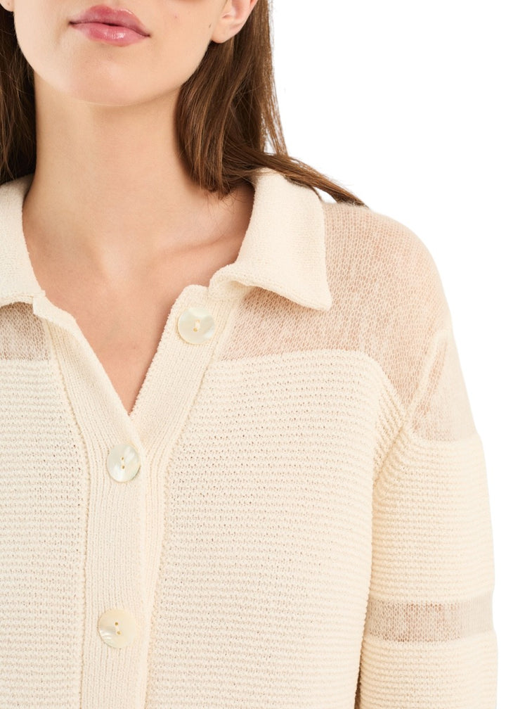 Anneclaire gilet da donna ecru D1620 1760 410