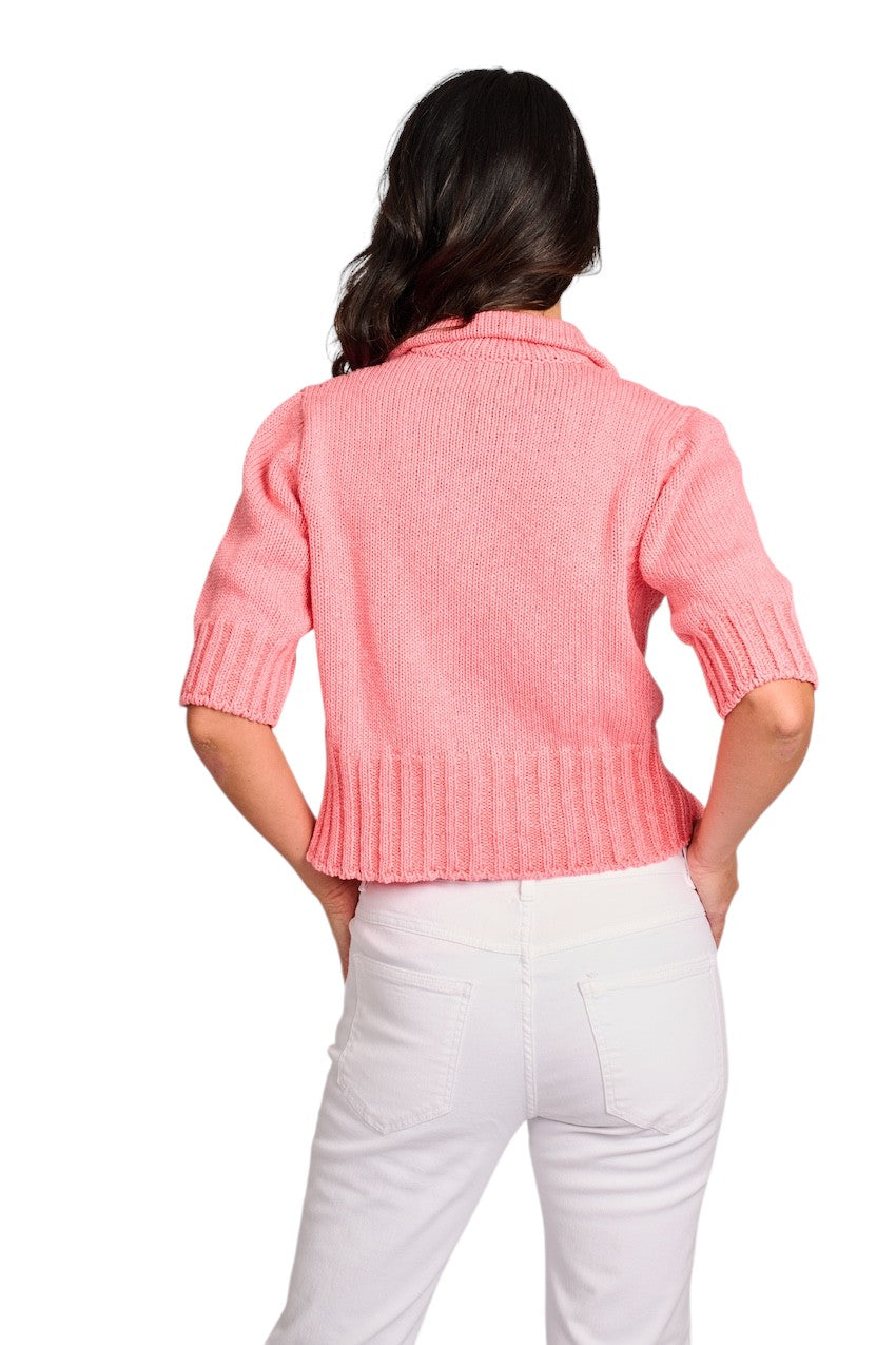 Anneclaire gilet dames roze D1120 1612 556