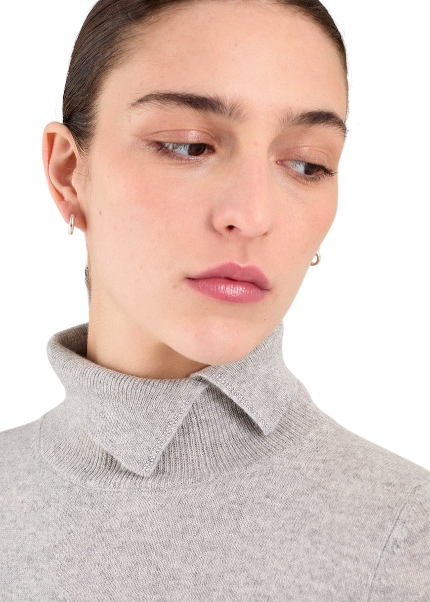 Anneclaire pull trui dames grijs D1877 857 621