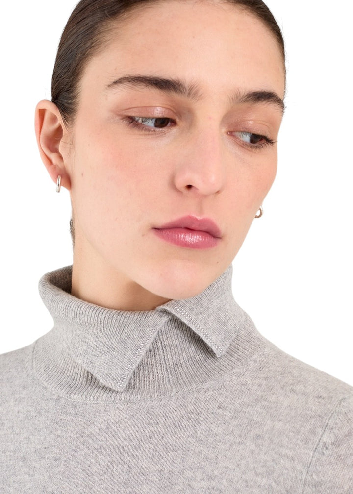 Anneclaire pull trui dames grijs D1877 857 621