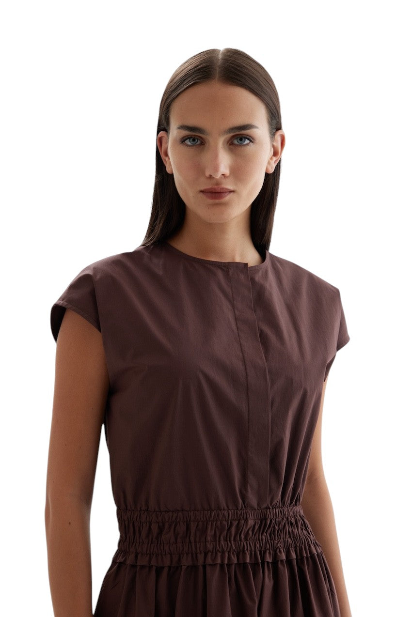 Antonelli kleedje dames chocolat Ludovica Q6601-135B-240