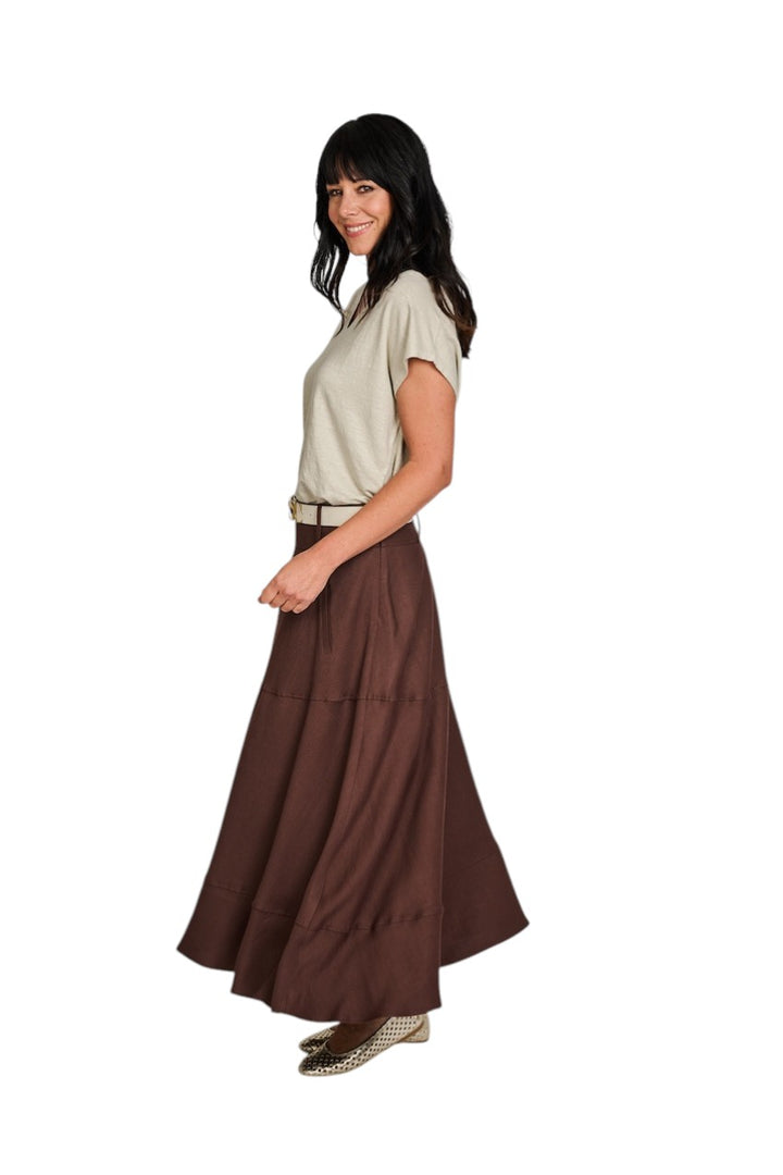 Antonelli rok dames chocolat Joel Q9904-935-240