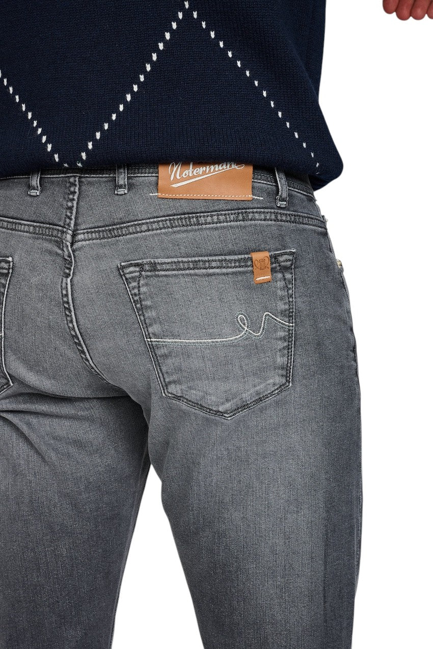 Atelier Noterman jeans heren grijs Regular fit ATN01rg-A47-1147-105