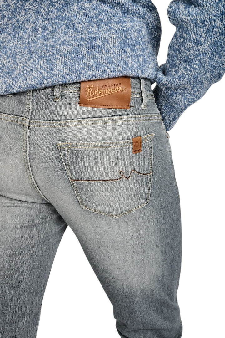 Atelier Noterman jeans heren licht grijs ATN01S-A46-1333-104
