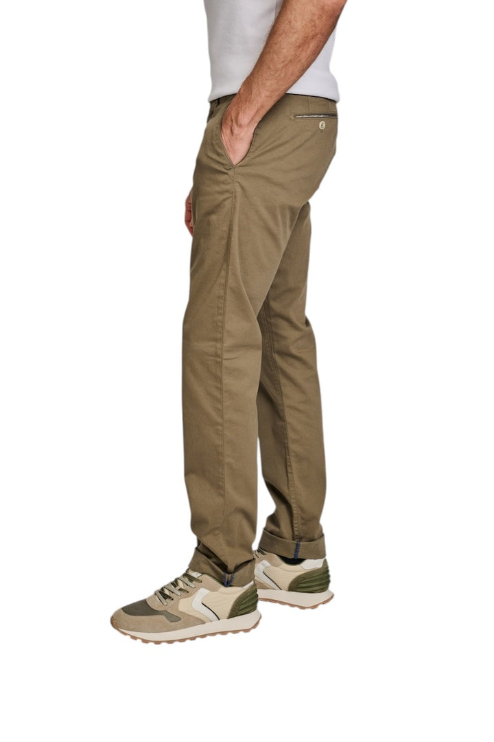 Atelier Noterman sportieve broek heren bruin ATN05-A82-1589-732