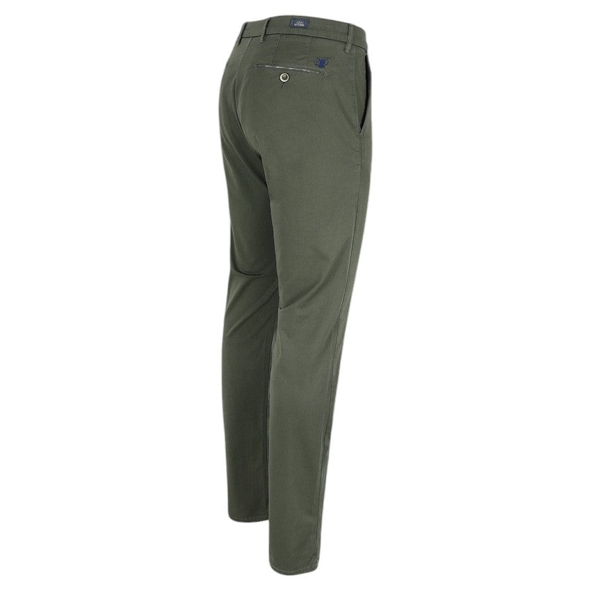 Atelier Noterman sportieve broek heren khaki ATN05-A76-1589-372