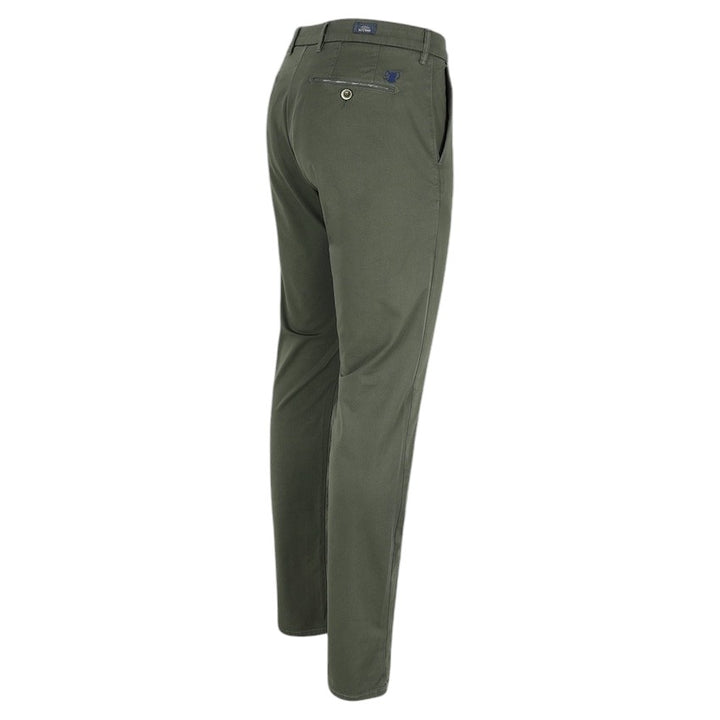 Atelier Noterman sportieve broek heren khaki ATN05-A76-1589-372