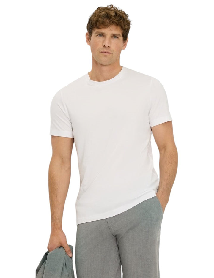 Brax Hombres camiseta mangas cortas Ted blanco para hombre