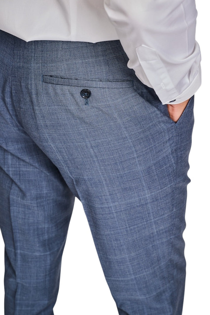 Cc Collection Corneliani kostuum heren blauw 277Z63-2767348-001