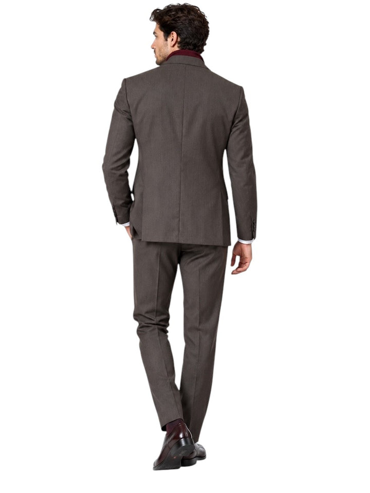 Cc Collection Corneliani kostuum heren bruin 287R49-2A7327-031