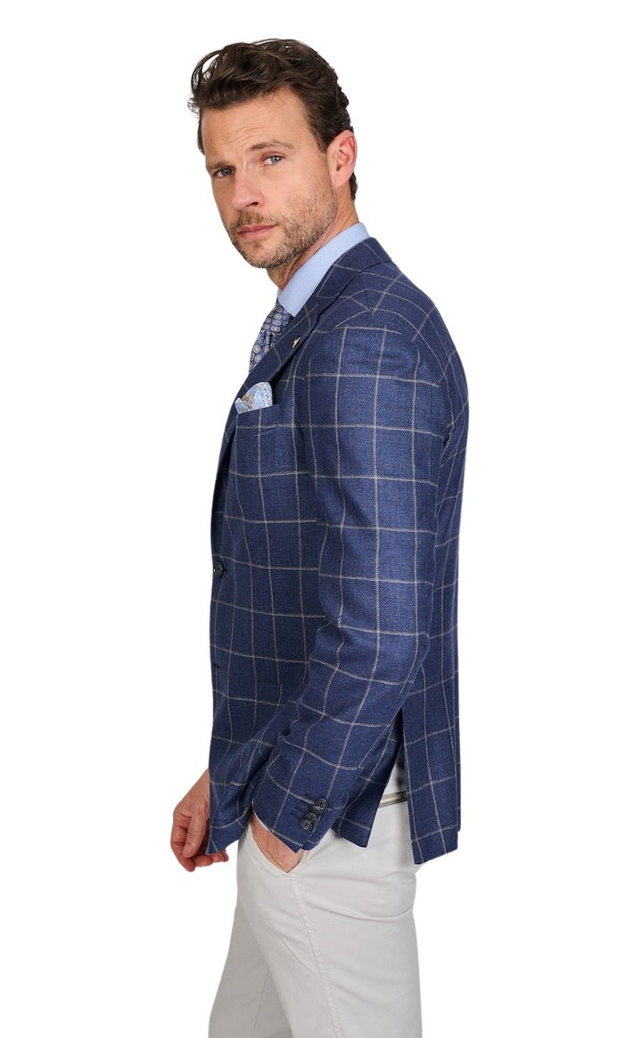Cc Collection Corneliani vest heren blauw 25XZ23-2566921-002