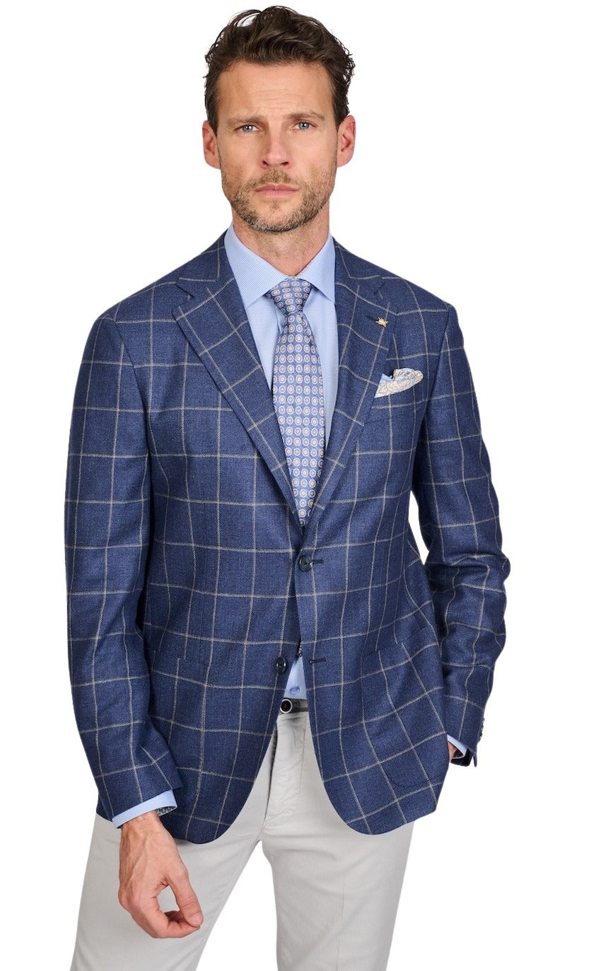Cc Collection Corneliani vest heren blauw 25XZ23-2566921-002