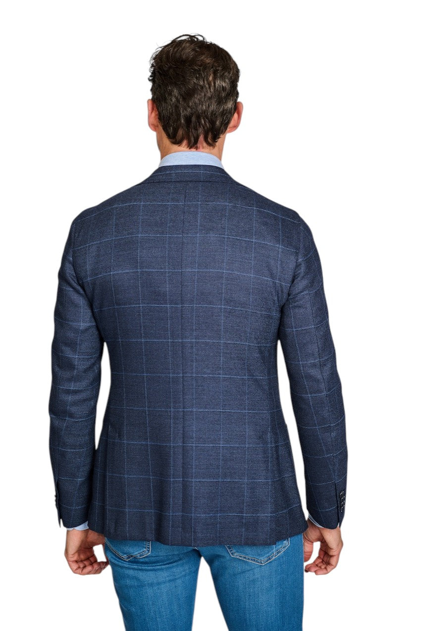 Cc Collection Corneliani vest heren donker blauw 27XZ23-2766503-002