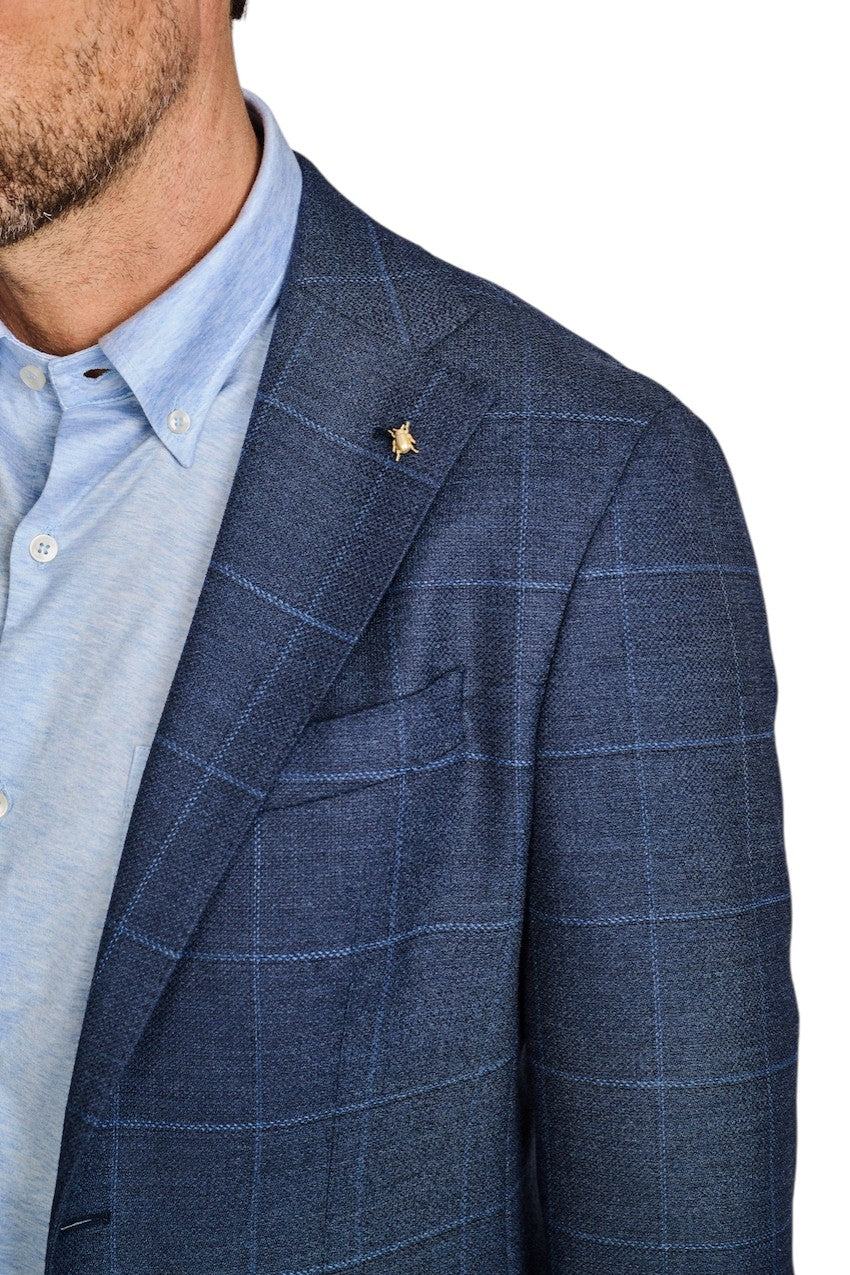 Cc Collection Corneliani vest heren donker blauw 27XZ23-2766503-002