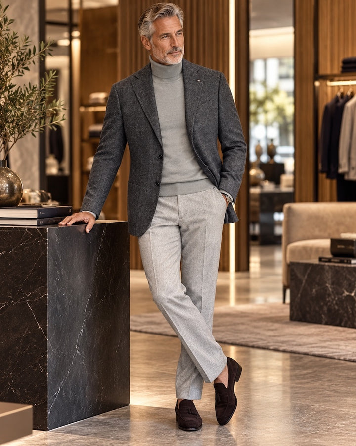 Cc Collection Corneliani vest heren groen