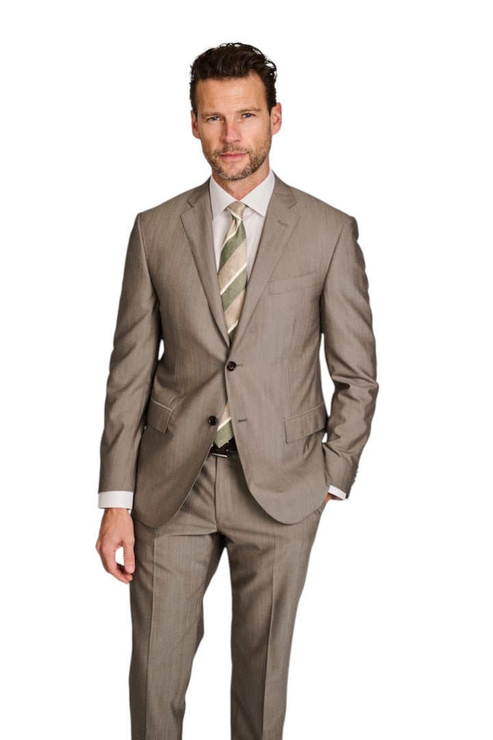 Corneliani kostuum heren licht bruin 277222-2718414-034