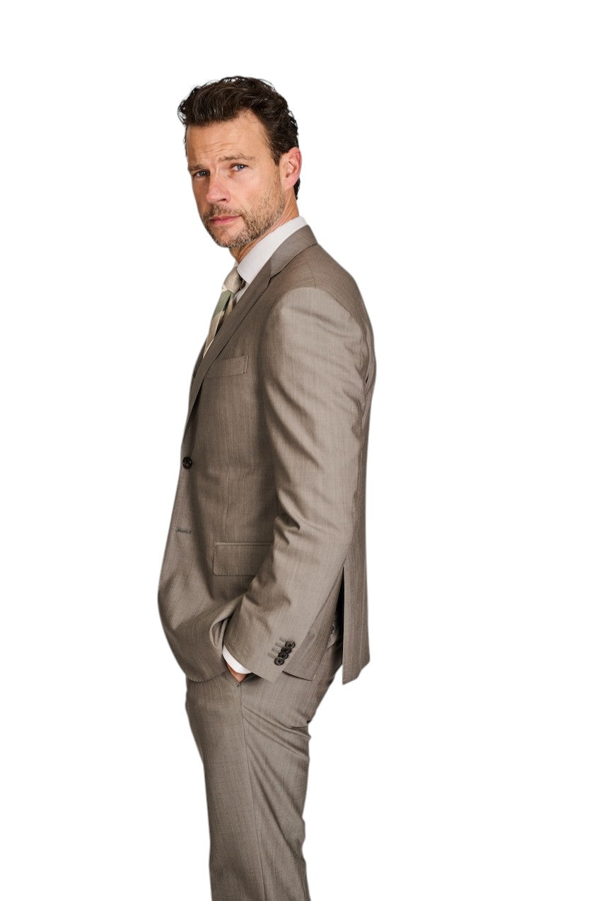 Corneliani kostuum heren licht bruin 277222-2718414-034