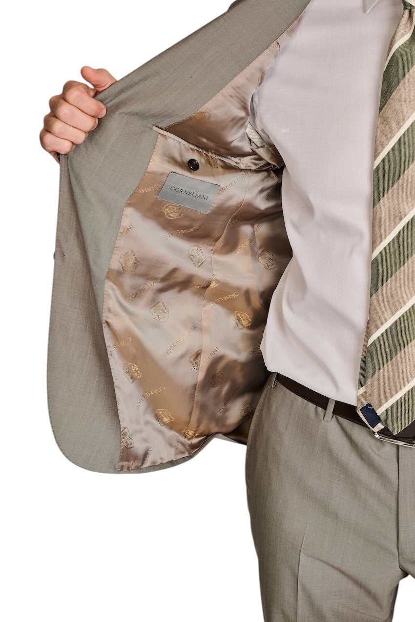 Corneliani kostuum heren licht bruin 277222-2718414-034