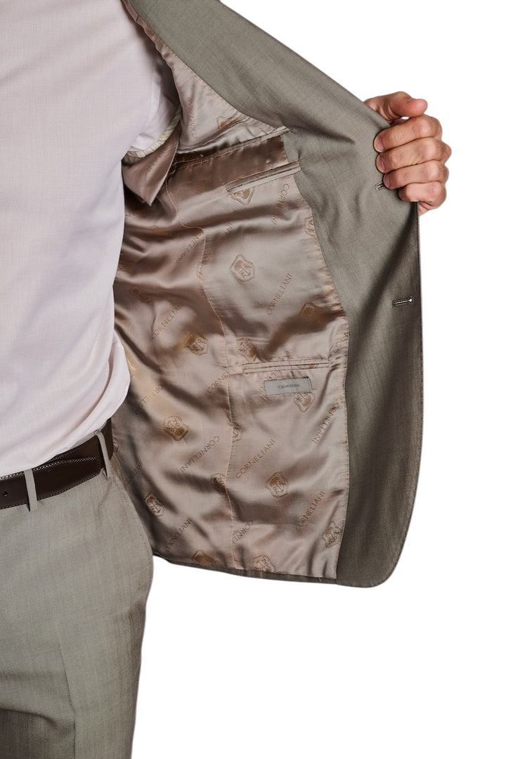 Corneliani kostuum heren licht bruin 277222-2718414-034