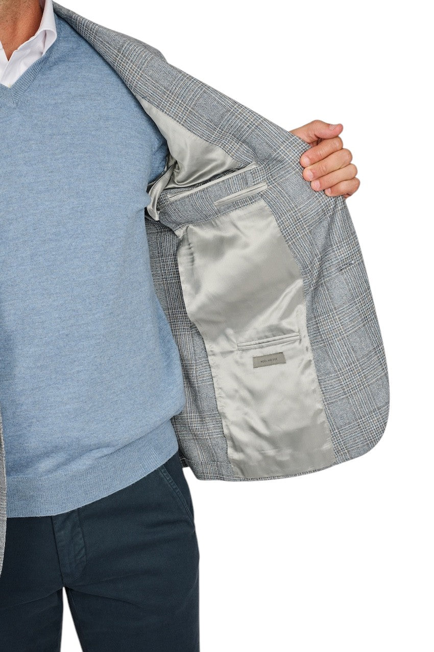 Corneliani vest heren blauw 25XG72-2516215-005