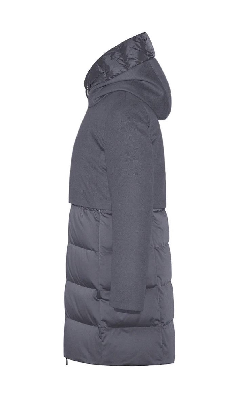 Duno Donna parka dames licht grijs