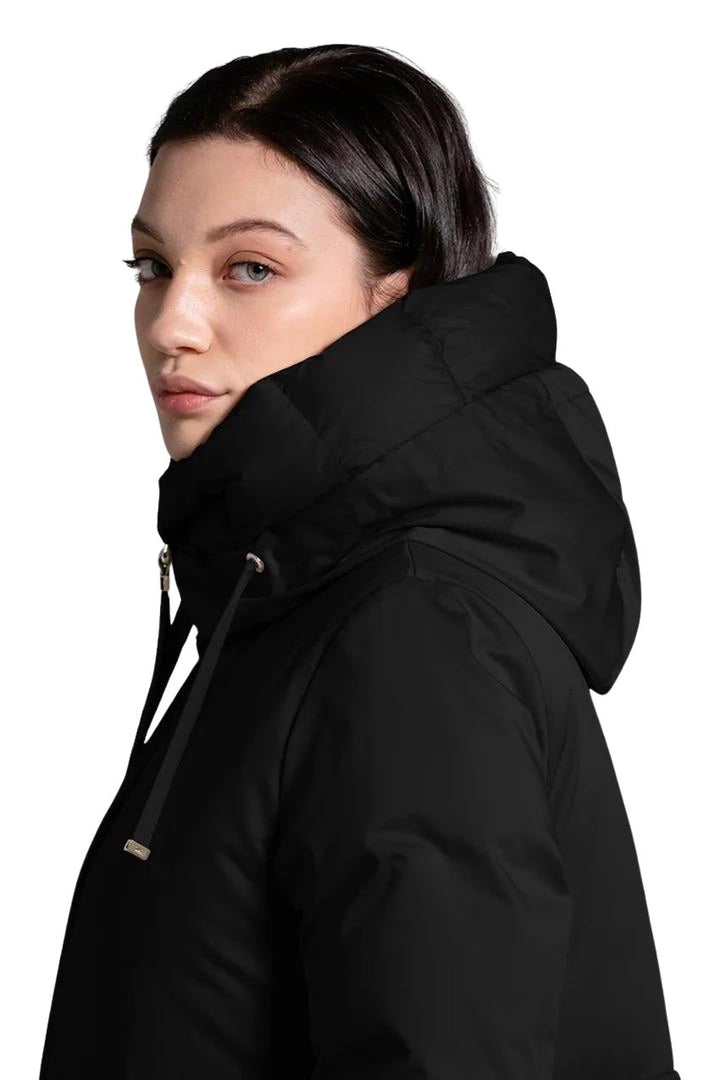 Duno Donna parka dames zwart